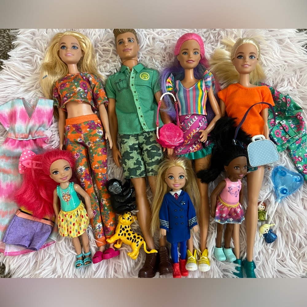 Pre-Loved Mixed Barbie Lot